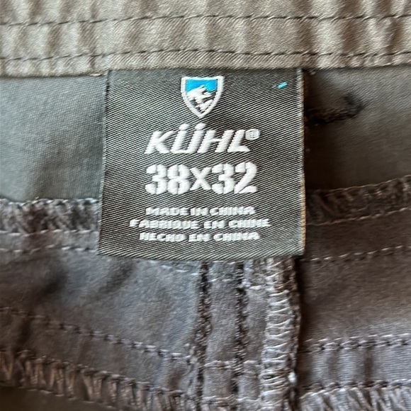 Men's KUHL Grey Utility Pants Size 38X32 - Picture 9 of 15